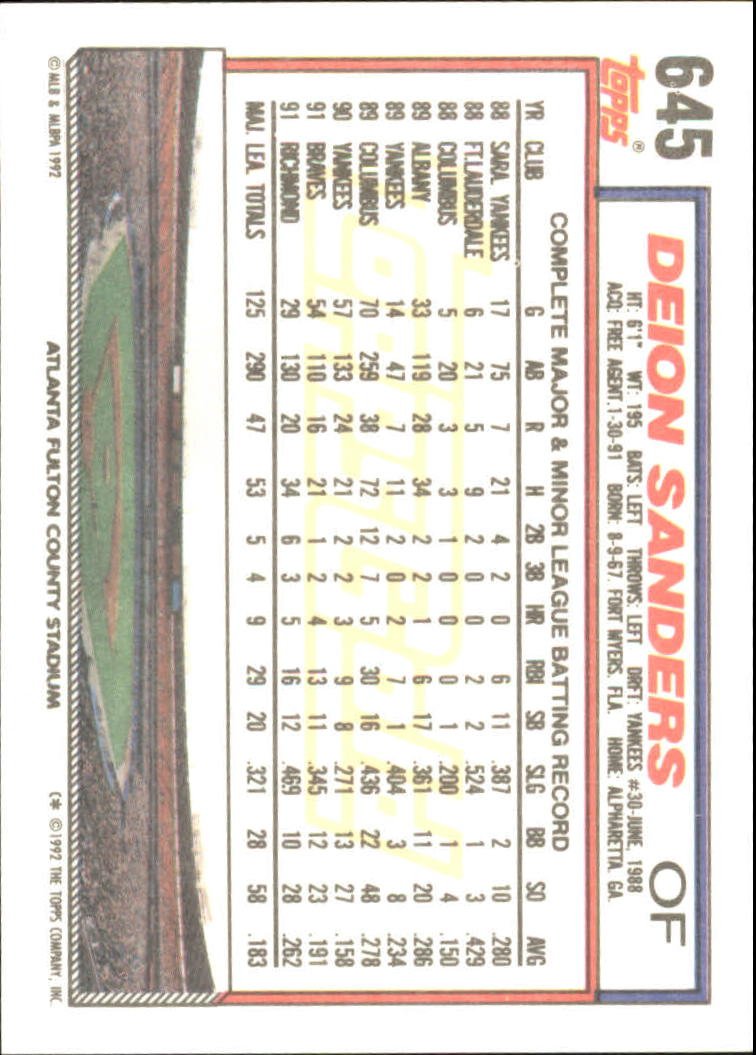 おまけ付☆世界50枚!!【アンディ・パヘス】ゴールドパラレル☆MLB東京シリーズ Amazon.com: 1992 Topps Gold #645 Deion Sanders MLB Baseball